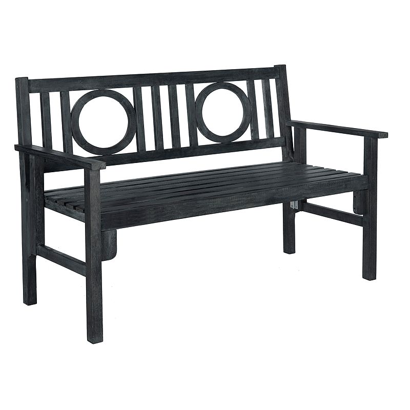 Safavieh Piedmont Indoor/Outdoor Modern Folding Acacia Bench