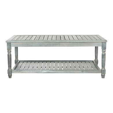 Safavieh Indoor / Outdoor Slatted Coffee Table