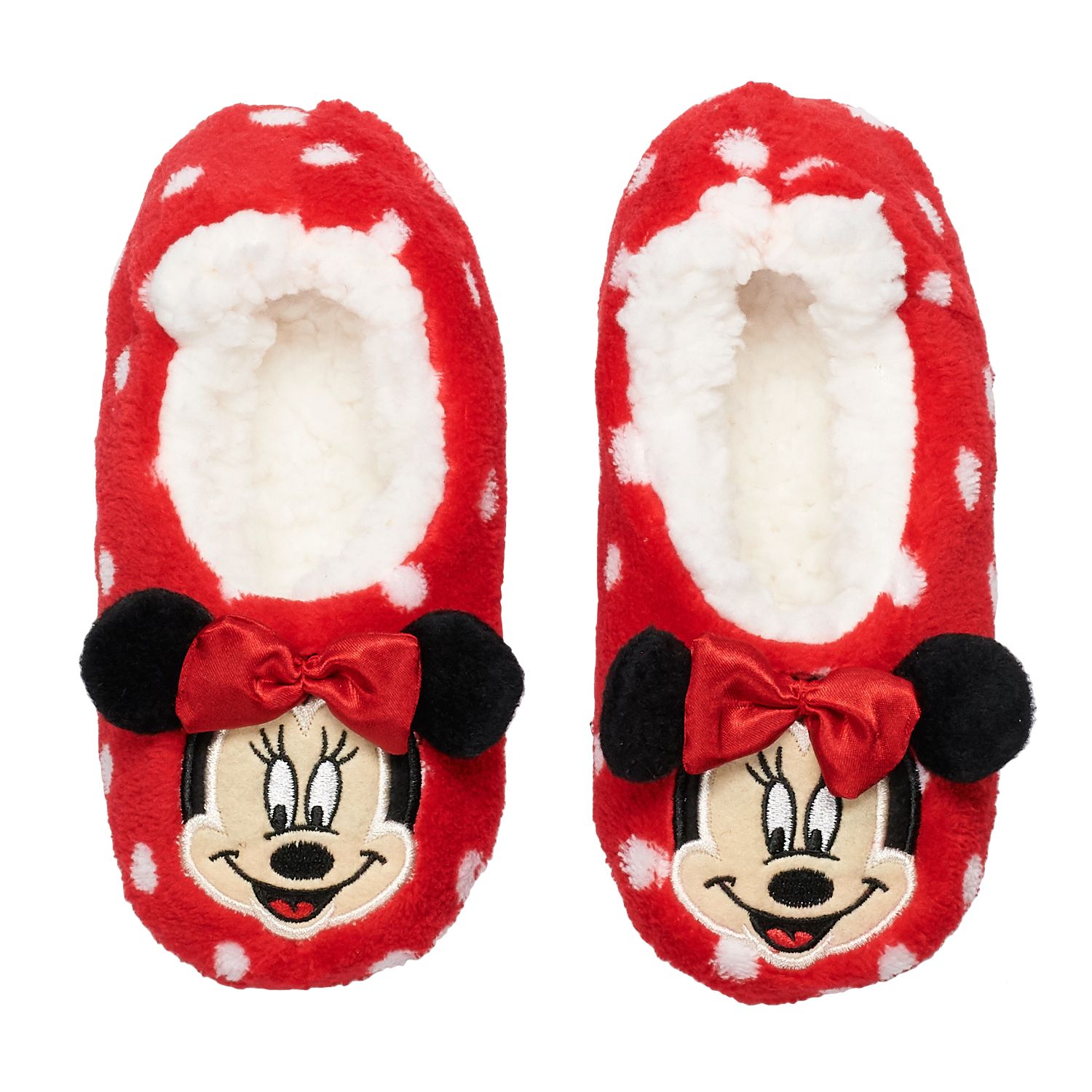 girls minnie mouse slippers