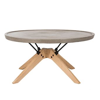 Safavieh Bryson Indoor / Outdoor Concrete Coffee Table