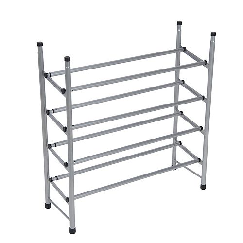 Simplify 4Tier Expandable Shoe Rack