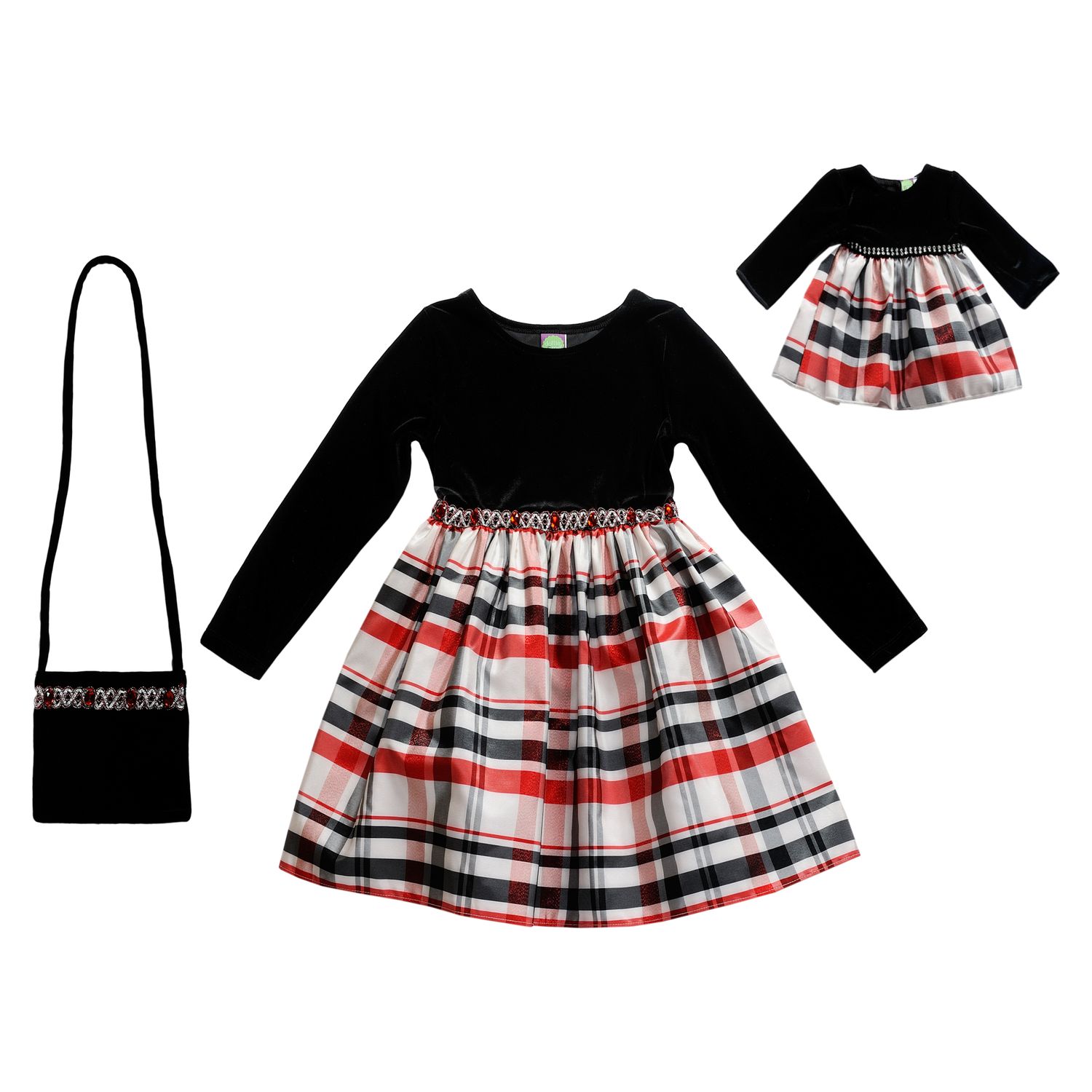 kohls plaid dress