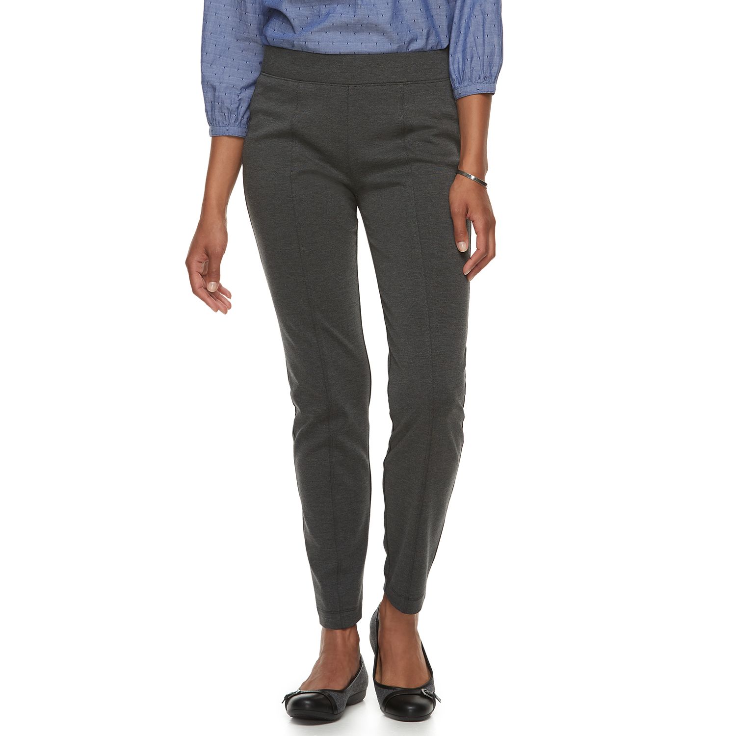 kohl's croft and barrow straight mid rise