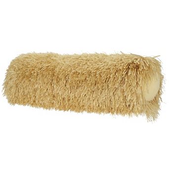 Mina Victory Yarn Shimmer Shag Oblong Throw Pillow