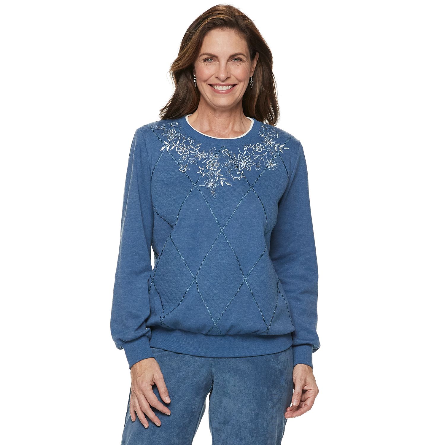 alfred dunner sweatshirts