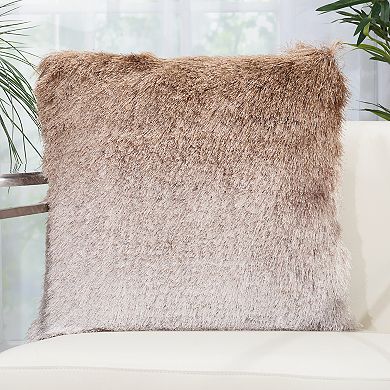 Mina Victory Illusion Shag Throw Pillow