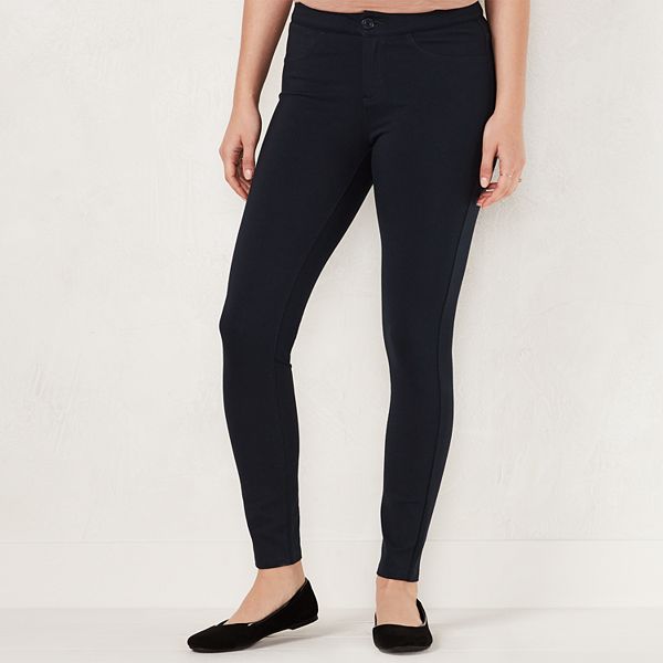 Women S Lc Lauren Conrad Skinny Ponte Pants