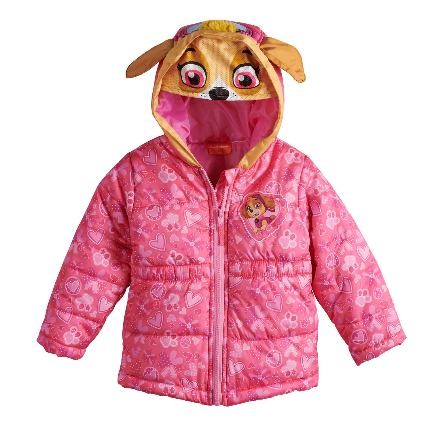 heavyweight hooded puffer jacket