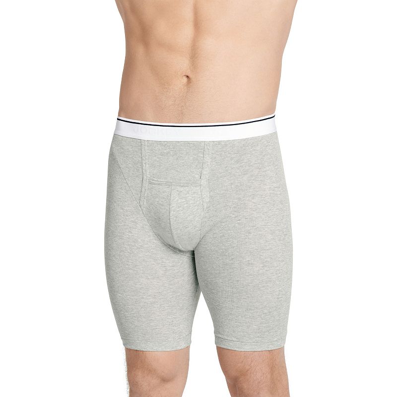 UPC 037882171078 product image for Men's Jockey 2-Pack Pouch Midway Briefs, Size: XL, Grey | upcitemdb.com