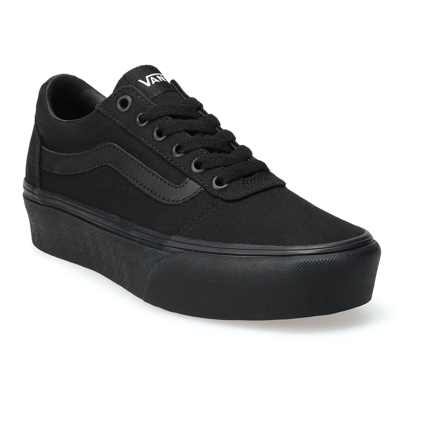 black vans womens
