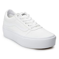 Cheap all white vans sale