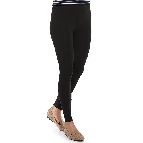 Women's Croft & Barrow® Tummy Control PullOn Leggings