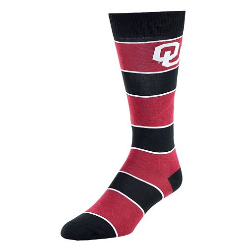 Men's Mojo Oklahoma Sooners Class Act Crew Dress Socks