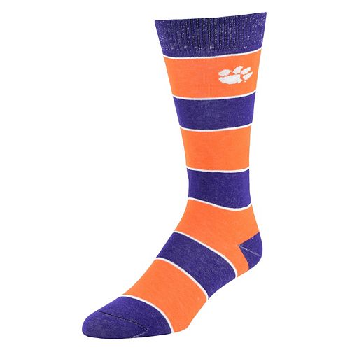 Men's Mojo Clemson Tigers Class Act Crew Dress Socks