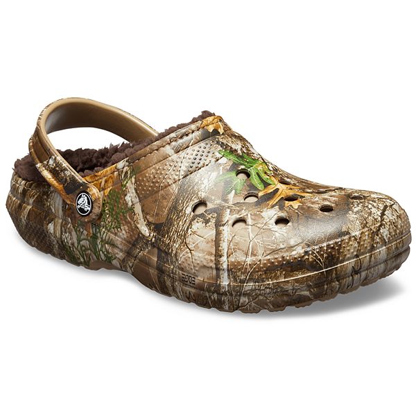 realtree fur lined crocs