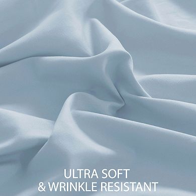 Swift Home Ultra Soft Wrinkle Free Easy Care Brushed Microfiber Sheet Set with Extra Pillowcases