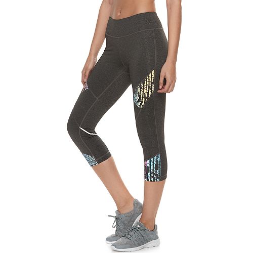 Women's FILA SPORT® Reflective Capri Leggings