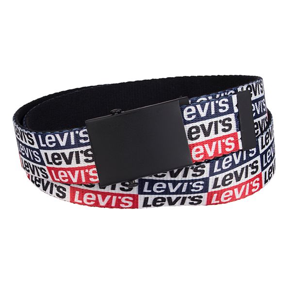 Men's Levi's Reversible Fabric Cut-To-Fit Belt