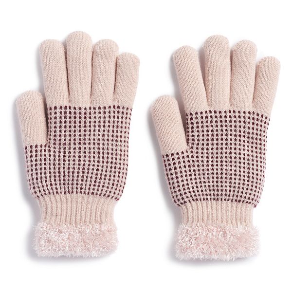 Women's Sonoma Goods For Life® Dotted Cozy Gloves