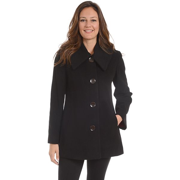 Women's Fleet Street Single-Breasted Wool Blend Coat