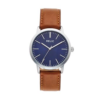 Relic by Fossil Men's Jeffery Leather Watch - ZR77298