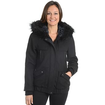Women's Fleet Street Hooded Wool Blend Jacket