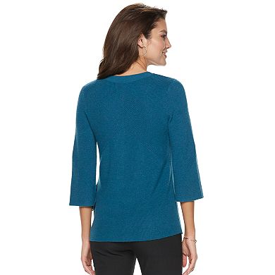 Women's Apt. 9® Faux-Wrap V-Neck Sweater