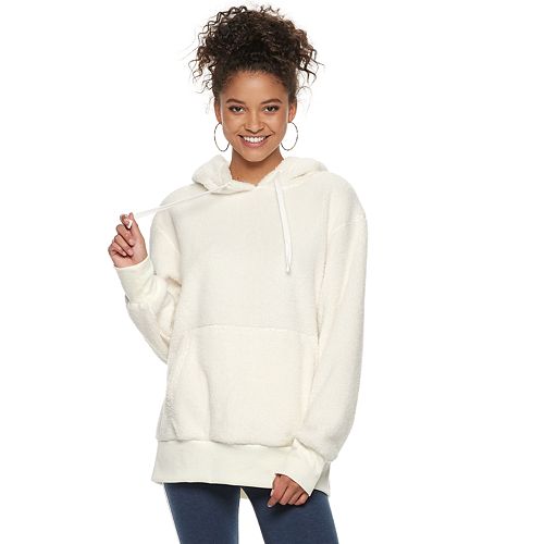 Juniors' SO® Sherpa Hoodie