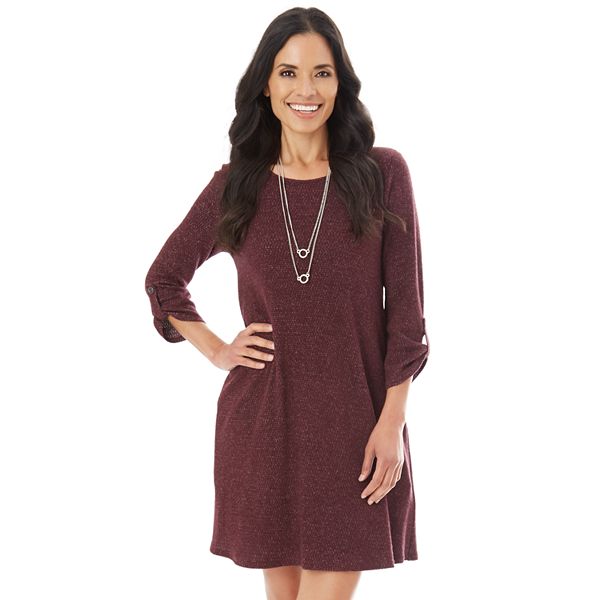 Kohls hotsell maroon dress