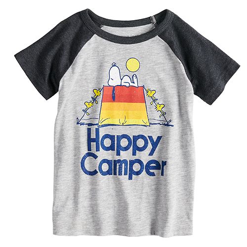 snoopy happy camper