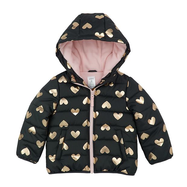 Toddler girl oshkosh b deals gosh heavyweight puffer jacket