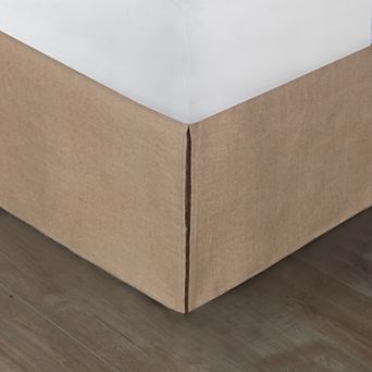 Greenland Home Fashions Burlap Bedskirt