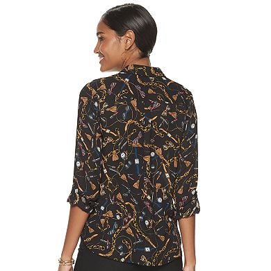 Women's Apt. 9 Collared Blouse