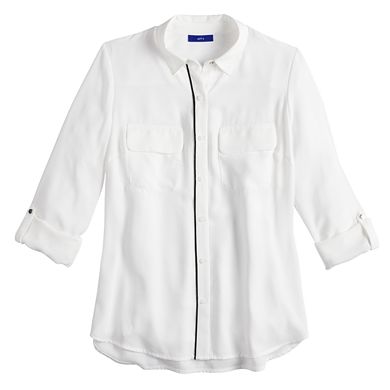 Women's Apt. 9 Collared Blouse