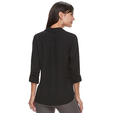 Women's Apt. 9 Collared Blouse