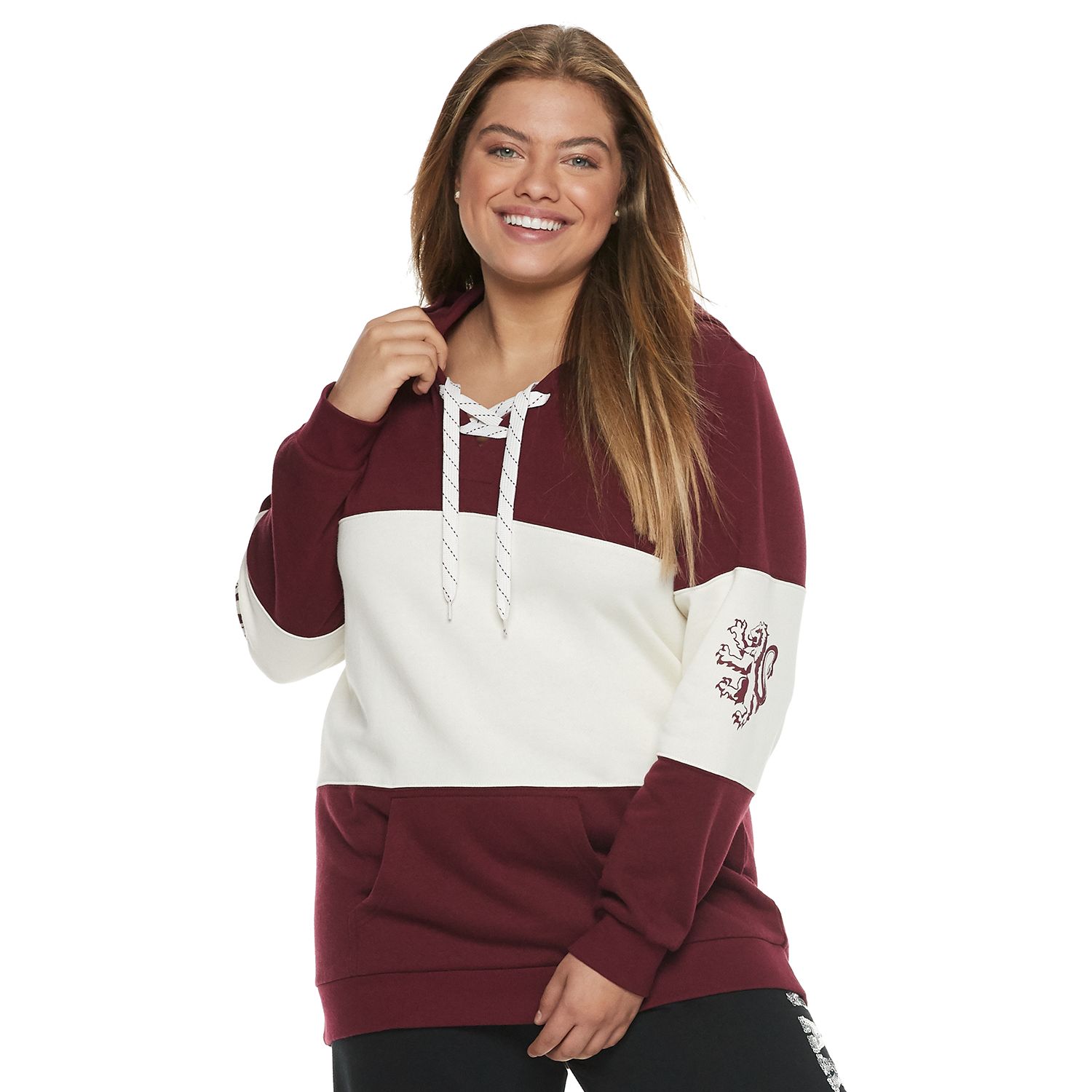 kohls plus size hoodies