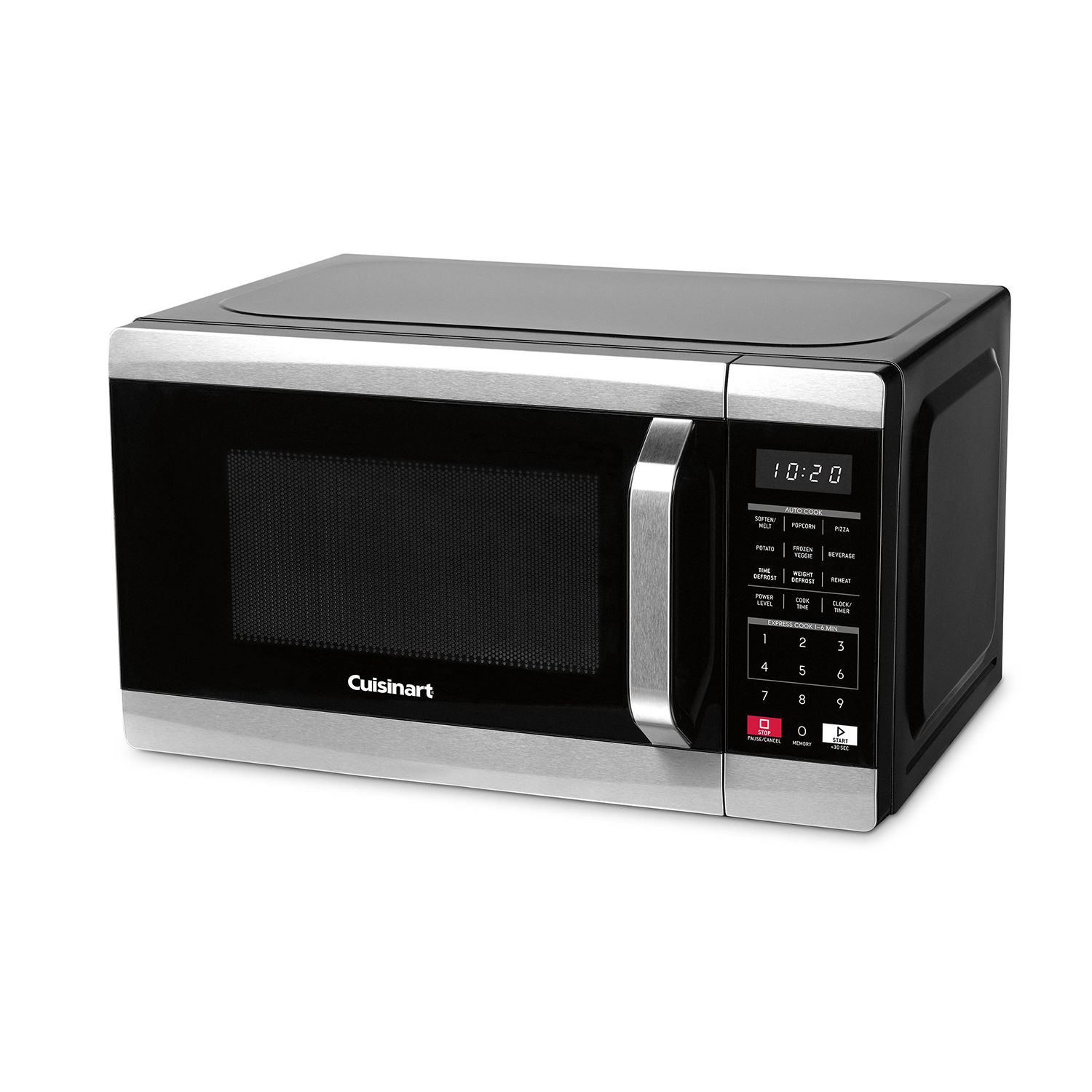 Nostalgia Retro 0.7 Cu. ft. 700-Watt Countertop Microwave Oven, Ivory