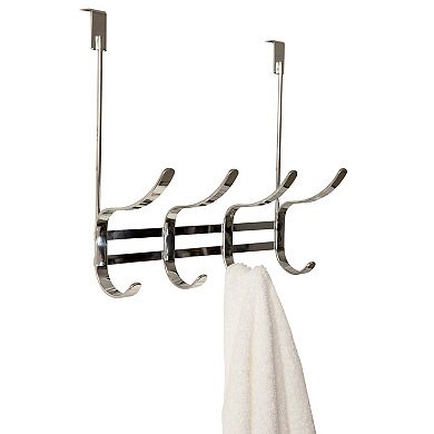 Bath Bliss Simplify Over the Door 8 Hook Hanger