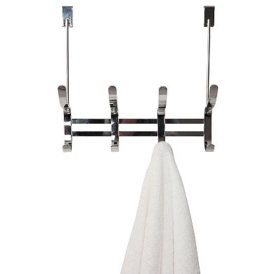 Bath Bliss Simplify Over the Door 8 Hook Hanger