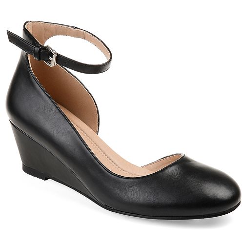 journee collection radia wedge pump