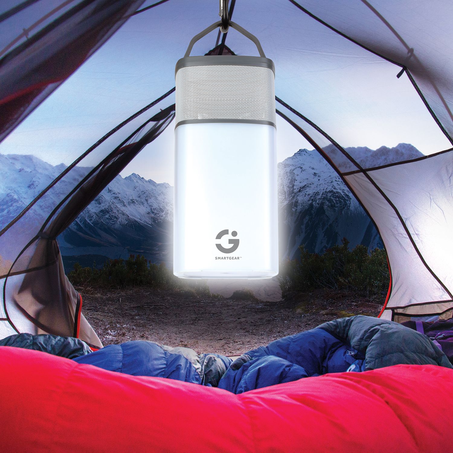 smart gear wireless rechargeable lantern speaker