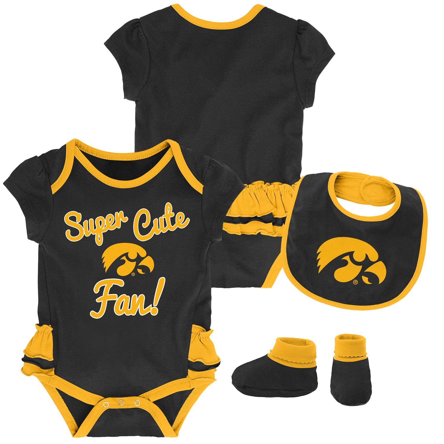 iowa hawkeye baby girl clothes