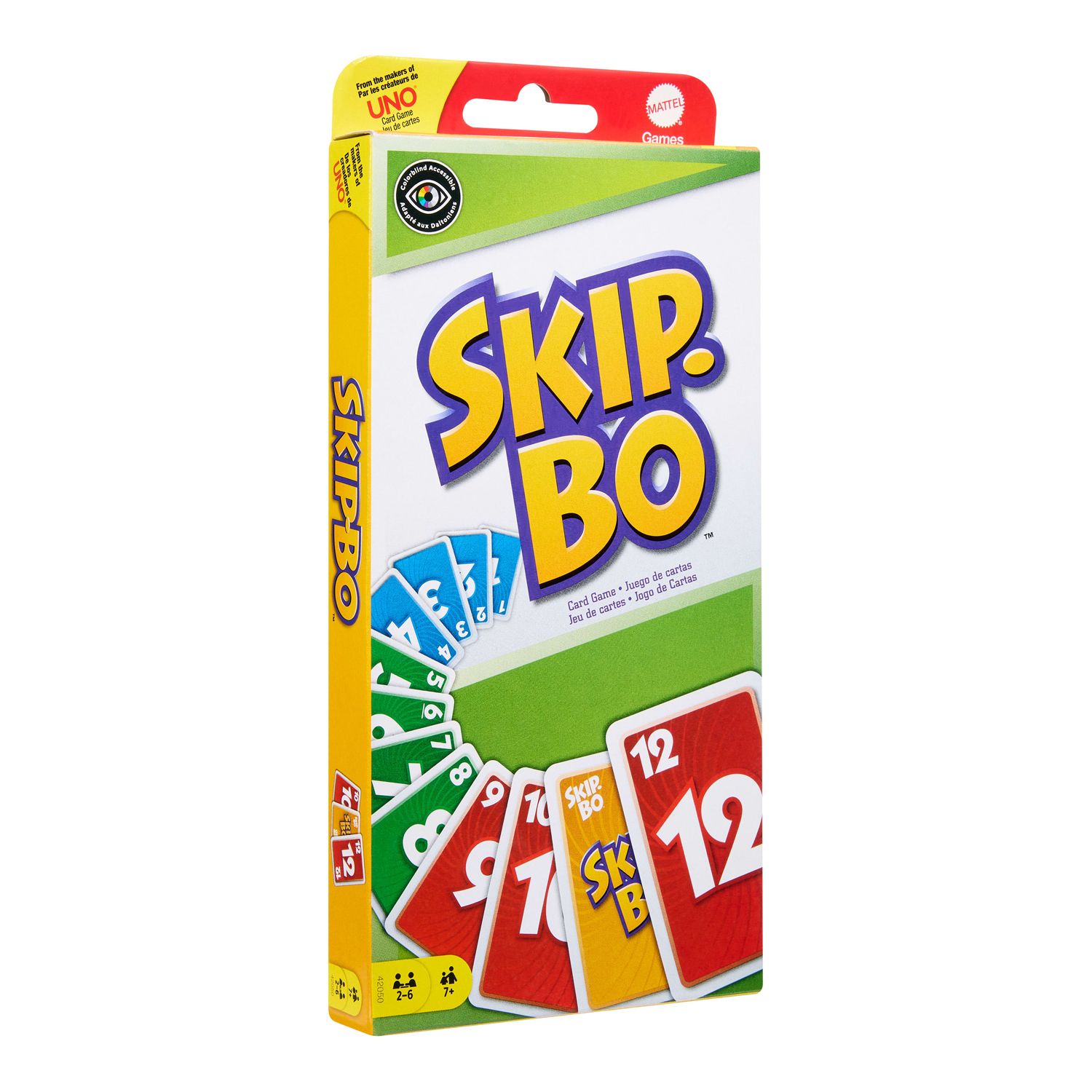 Детская карточная игра Mattel Skip-Bo Card Game — фото 1