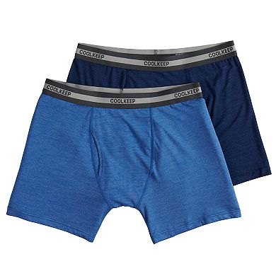 Men's CoolKeep 2-pack Techno Mesh Performance Boxer Briefs