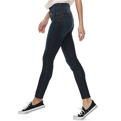 Juniors' Candie's® Mid-Rise Sculpt Skinny Jeans