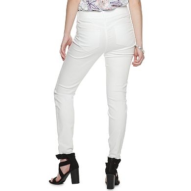 Juniors' Candie's® Mid-Rise Sculpt Skinny Jeans