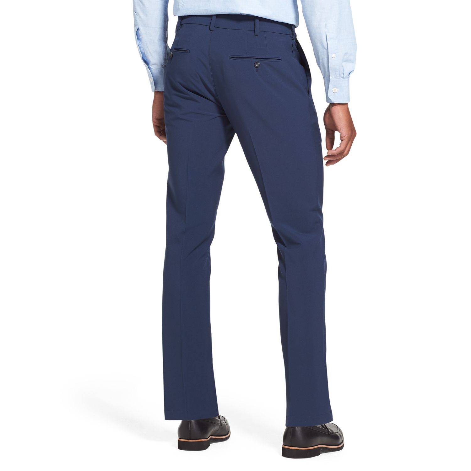 Van Heusen Herren Hose – Faltenfrei, Stretch, Pale Silver, 42W X 34L