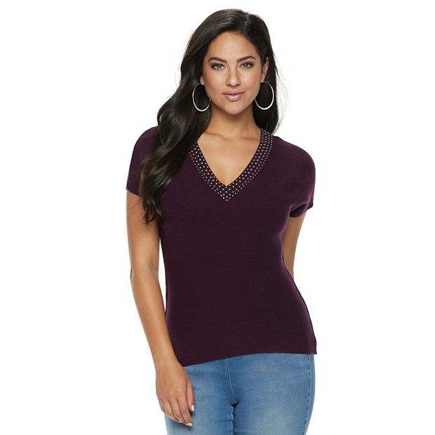 Jennifer lopez clearance sweaters at kohl's