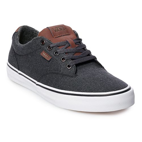 vans winston black and white