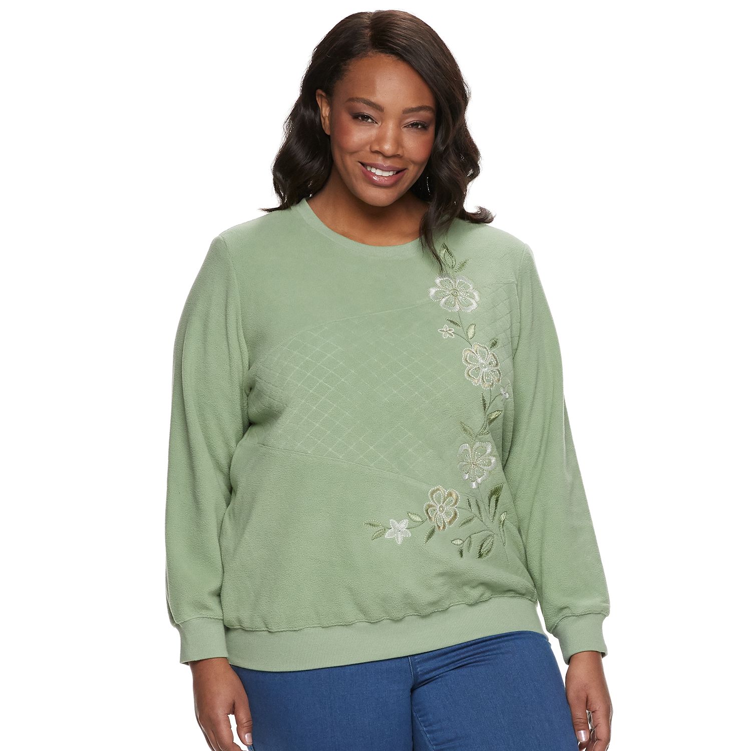 kohls plus size sweatshirts